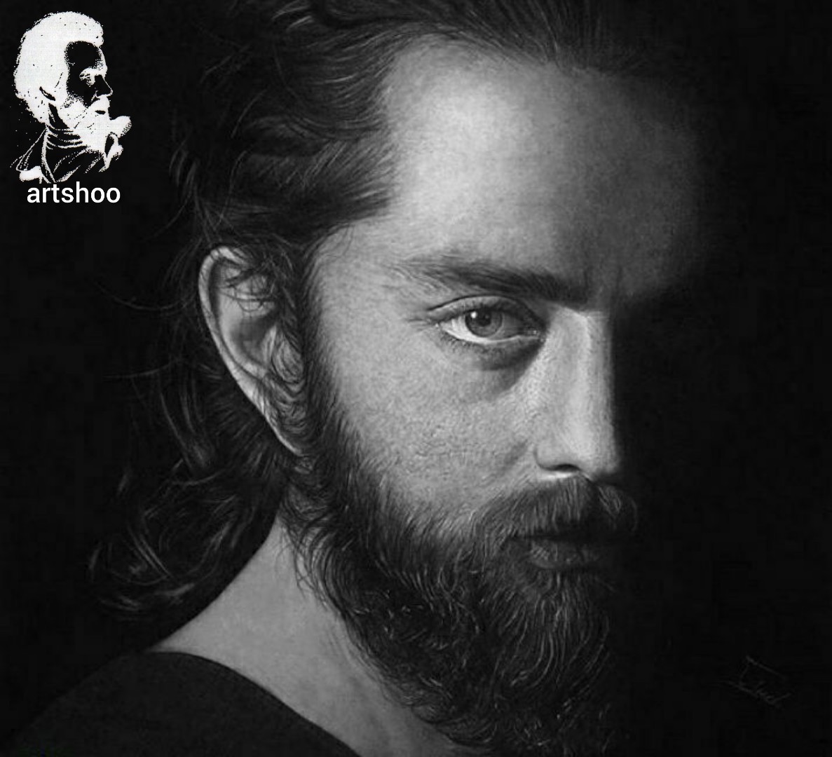 نقاشی سیاه قلم